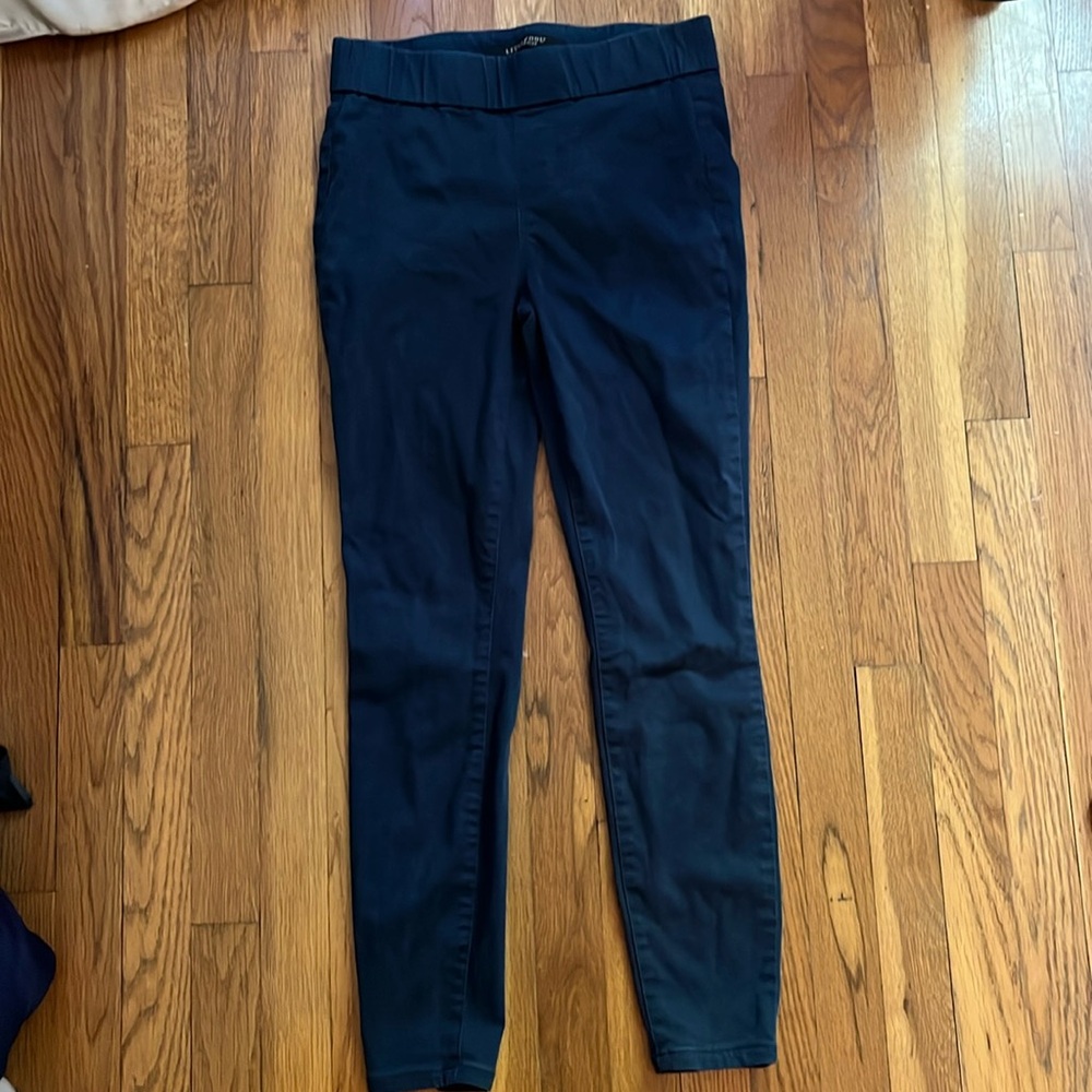 Liverpool pull on ponte pant, navy, 4